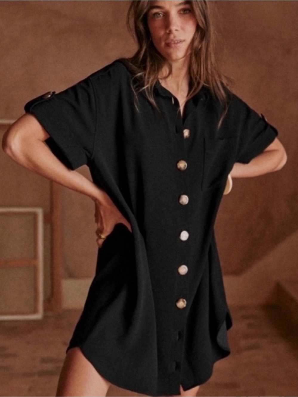 Beautiful Sezane Ana Shirt Dress